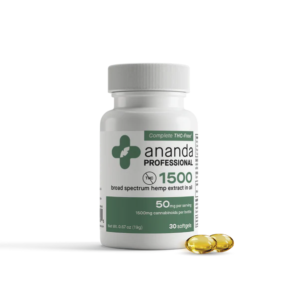 Broad Spectrum CBD Softgels 30-count - 50mg per Serving